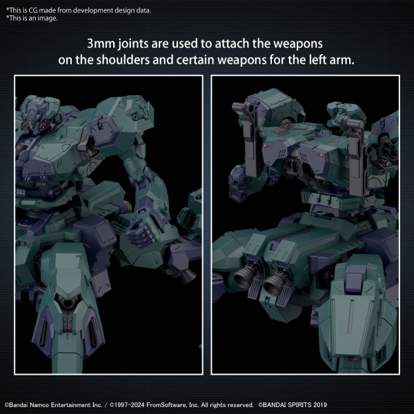 30MM ARMORED CORE Ⅵ FIRES OF RUBICON BALAM INDUSTRIES BD