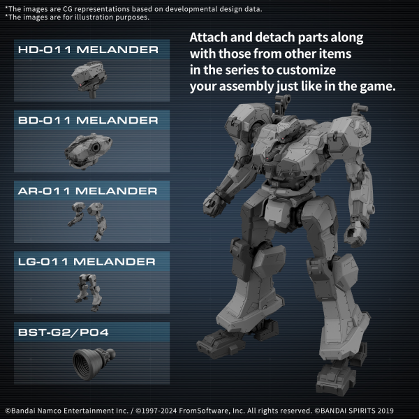 PREORDER ITEM AUG-SEP 2025* 30MM ARMORED CORE Ⅵ FIRES OF