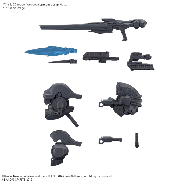 30MM OPTION PARTS SET ARMORED CORE Ⅵ FIRES OF RUBICON WEAPON SET
