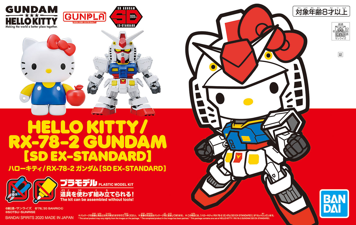 HELLO KITTY 2009 NSX 2つセット EX-Standard HELLO KITTY/RX-78-2 GUNDAM [TOGETHER] – Toronto Gundam