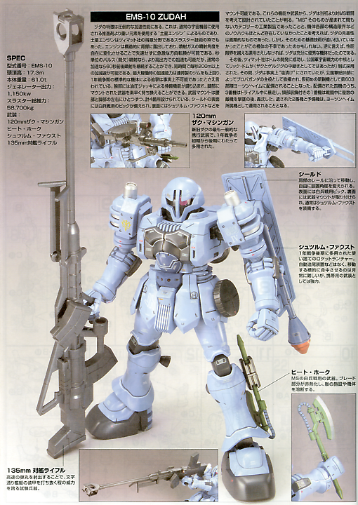 HGUC 1/144 #65 Zudah – Toronto Gundam