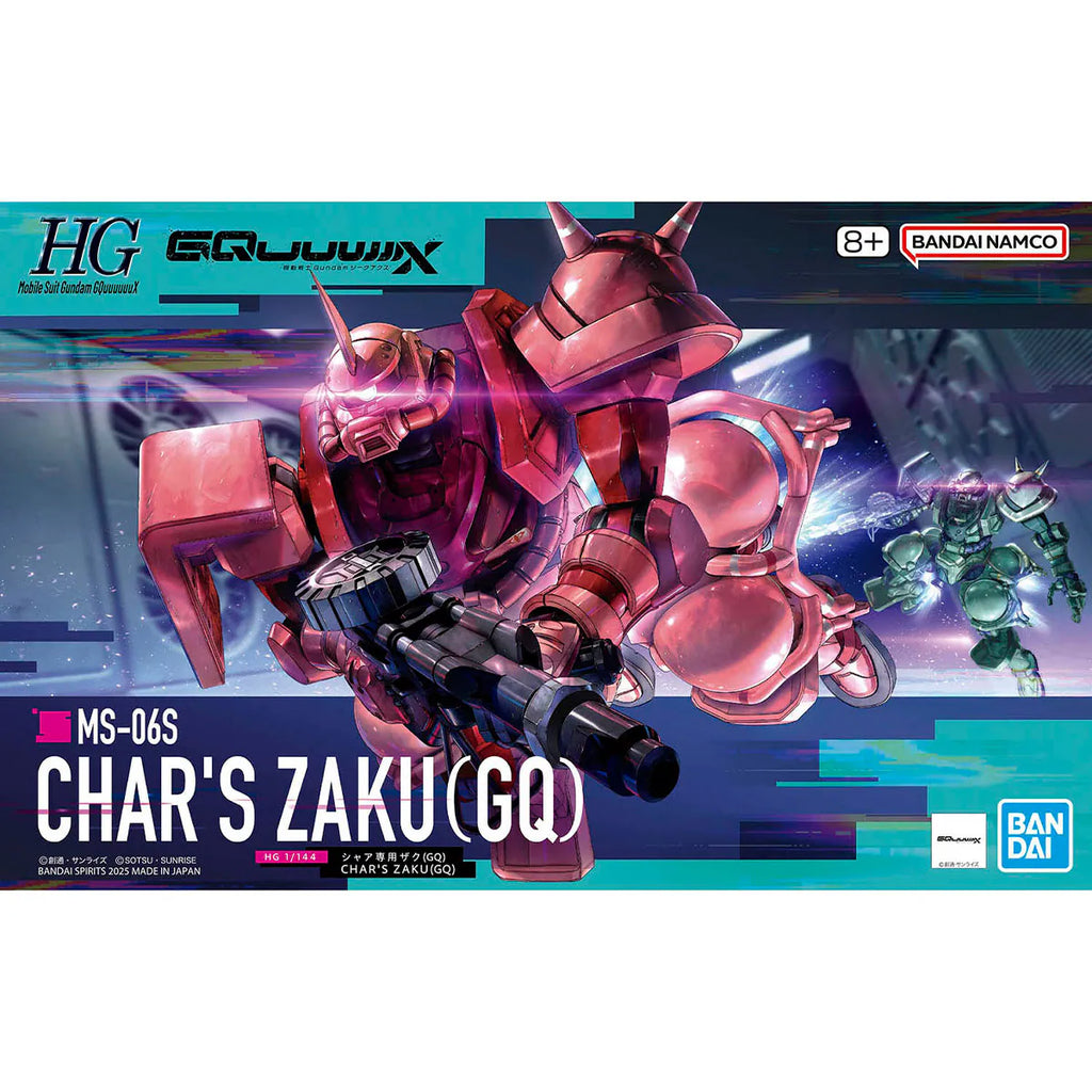 HG CHAR'S ZAKU(GQ) 1/144