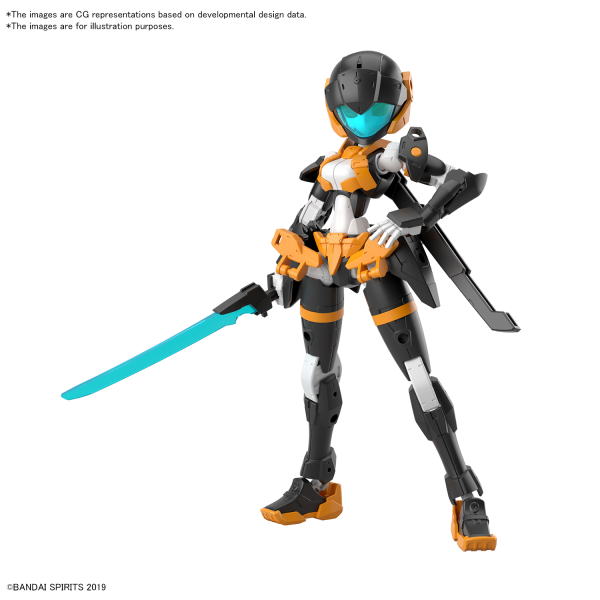 30MM 1/144 EXM-H15D ACERBY (TYPE-D)