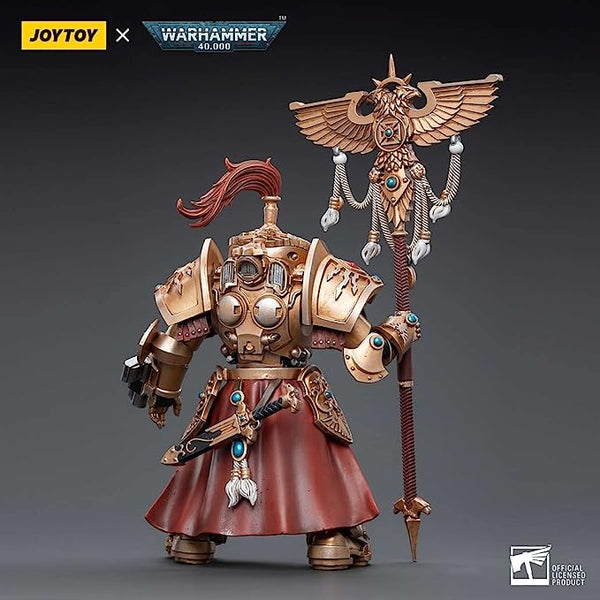 *PREODER ITEM ETA DEC 2023-JAN 2024 * Joy Toy Adeptus Custodes Vexilus Praetor in Allarus Terminator Armour Phelam Tolguror