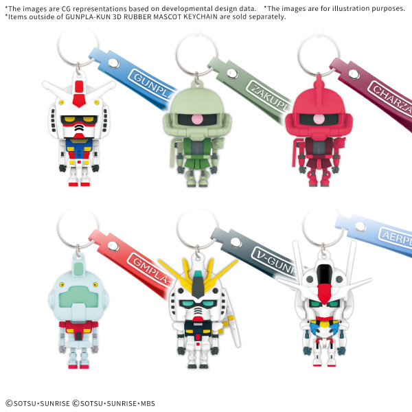 *PREORDER ITEM ETA MAY-JUNE 2025* AERPLA-KUN 3D RUBBER MASCOT KEYCHAIN