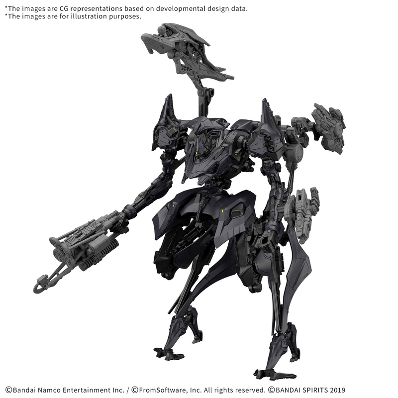 *PREORDER ITEM ETA Q2-Q3 2027 *30MM ARMORED CORE Ⅵ FIRES OF RUBICON SCHNEIDER NACHTREIHER/40E DUAL NATURE