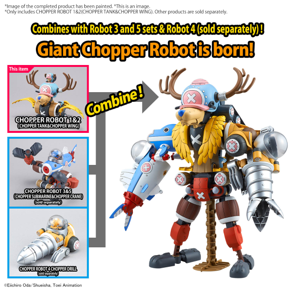 *PREORDER ITEM ETA JAN-FEB 2025* CHOPPER ROBOT 1&2(CHOPPER TANK&CHOPPER WING)