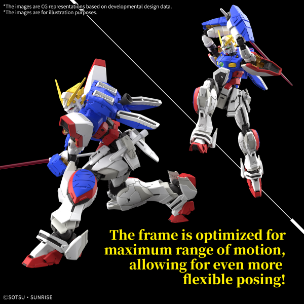 PREORDER ITEM JUN-JUL 2025* RG SHINING GUNDAM 1/144