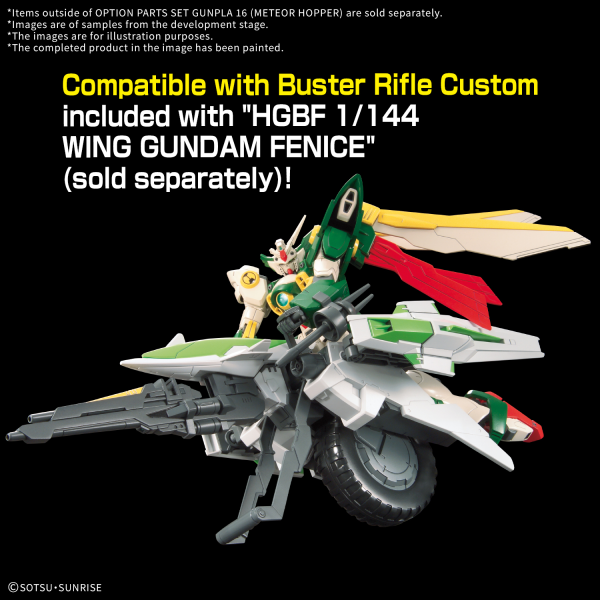 OPTION PARTS SET GUNPLA 16 (METEOR HOPPER)