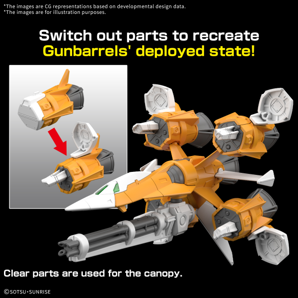 OPTION PARTS SET GUNPLA 14 (GUNBARREL STRIKER) – Toronto Gundam