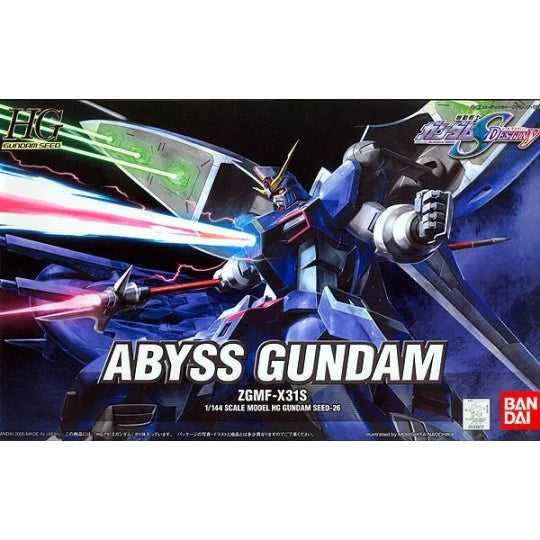 ABYSS GUNDAM ZGMF-X31S 未組立キット　HG 1/144 HG #26 Abyss Gundam 1/144 – Toronto Gundam