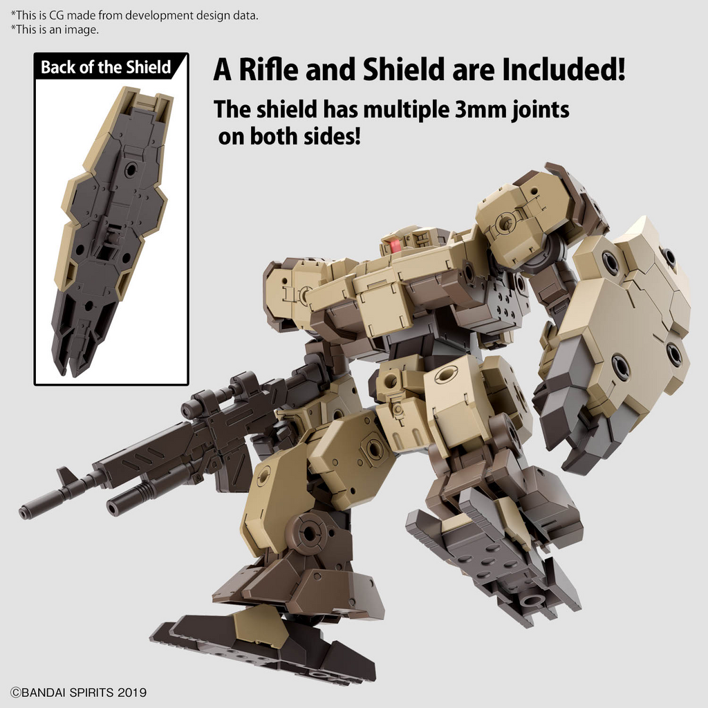 生まれのブランドで 30MM 1/144 eEXM-9 BASKYROTTO [BROWN] – Toronto Gundam ロボット
