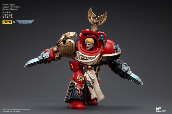 *PREODER ITEM ETA SEP-OCT 2023* Joy Toy Blood Angels Assault Terminators Sergeant Santoro