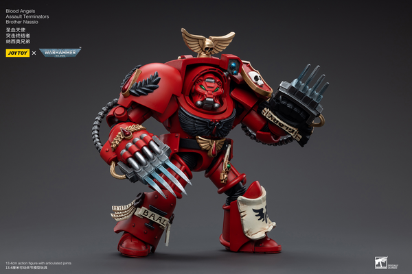 *PREODER ITEM ETA SEP-OCT 2023*Joy Toy Blood Angels Assault Terminators Brother Nassio