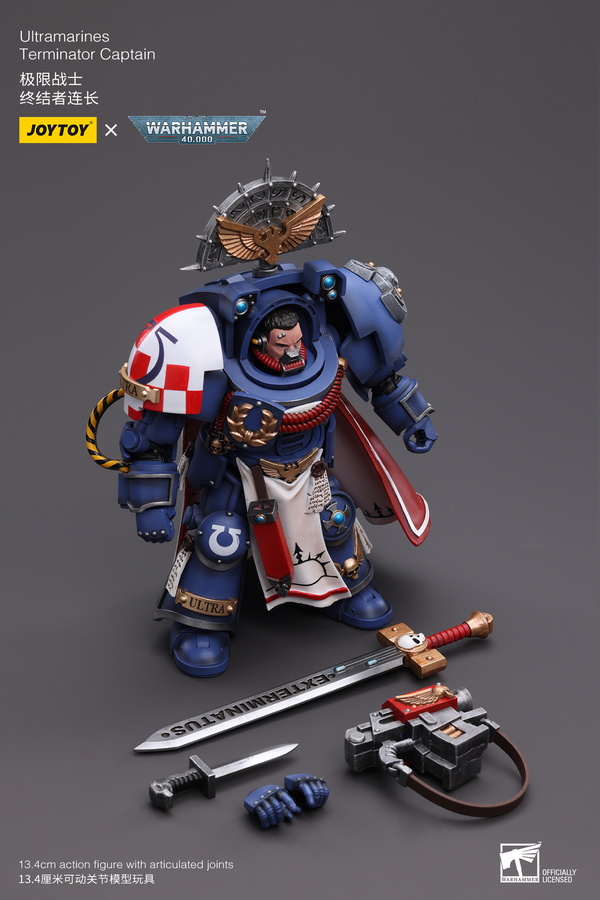 PREODER ITEM ETA SEP-OCT 2023 * Joy Toy Ultramarines Terminator Captain