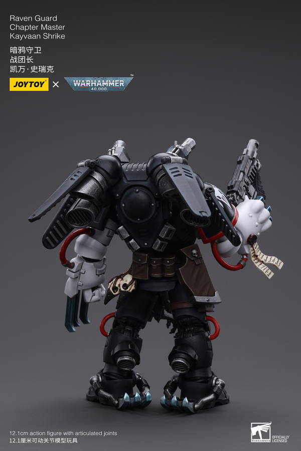 *PREODER ITEM ETA SEP-OCT 2023* Joy Toy Raven Guard Chapter Master Kayvaan Shrike