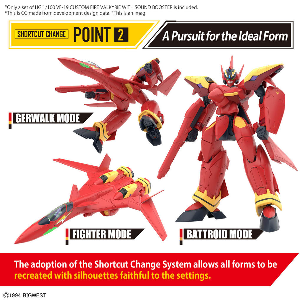 HG 1/100 VF-19 CUSTOM FIRE VALKYRIE WITH SOUND BOOSTER – Toronto HG 1/100 VF-19 CUSTOM FIRE VALKYRIE WITH SOUND BOOSTER – Toronto