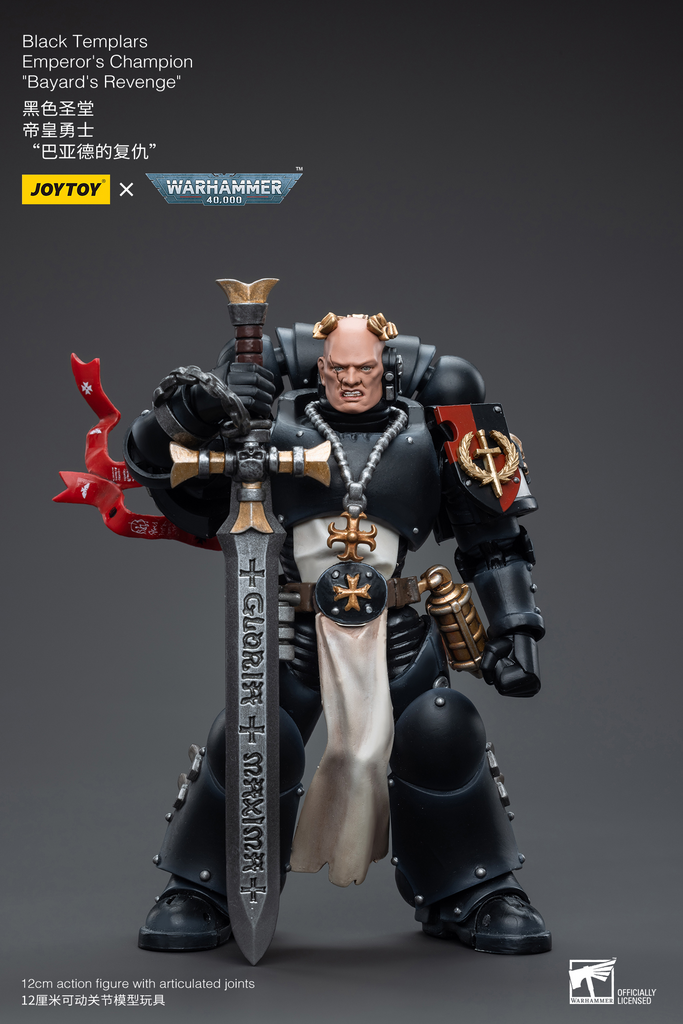 *PREODER ITEM ETA NOV-DEC 2023 * Joy Toy Black Templars Emperor's Champion Bayard's Revenge