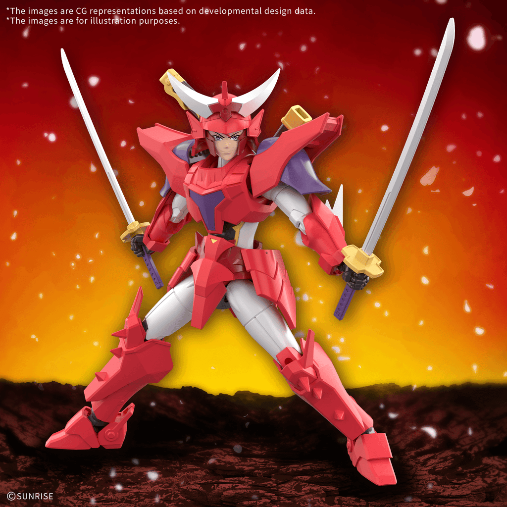 *PREORDER ITEM ETA Q3-Q4 2026 * 30MF Yoroi-Shinden Samurai Troopers(Ronin Warriors) Gai of the Heat