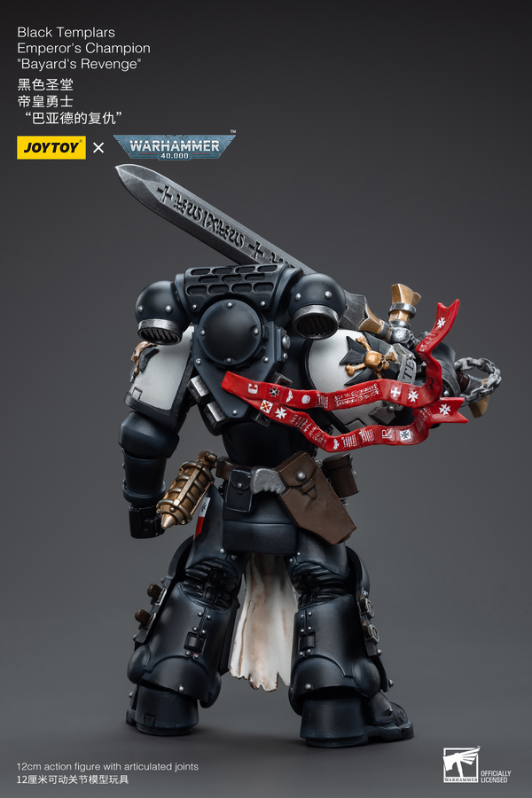 *PREODER ITEM ETA NOV-DEC 2023 * Joy Toy Black Templars Emperor's Champion Bayard's Revenge