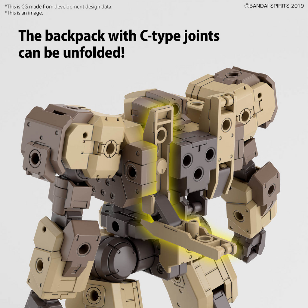 30MM 1/144 eEXM-9 BASKYROTTO [BROWN] – Toronto Gundam