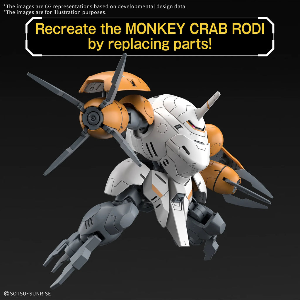 HG 598'S MONKEY RODI / MONKEY CRAB RODI 1/144 – Toronto Gundam