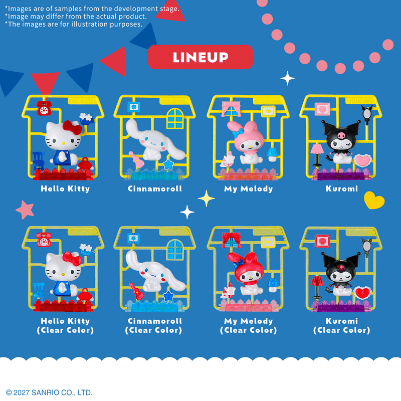 *PREORDER ITEM ETA Q3-Q4 2027 *SNAP SCENE Sanrio Characters “Welcome Home"