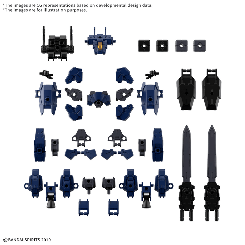 *PREORDER ITEM ETA Q2-Q3 2027 *30MM OPTION PARTS SET 25 (FULL ARMOR UNIT 3/MULTI-JOINT) 1/144