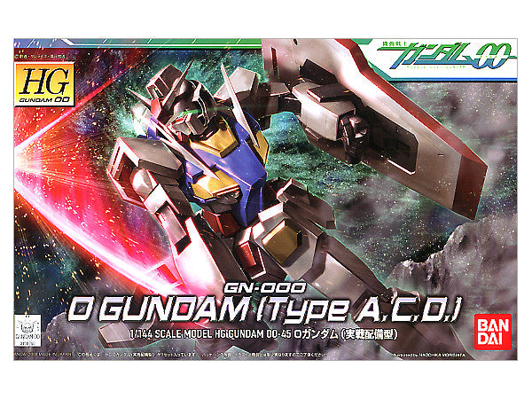 HG #45 0 Gundam Operation Mode 1/144