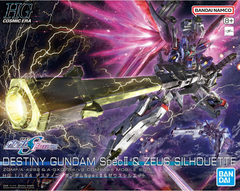 DESTINY GUNDAM SpecII α ZEUS SILHOUETTE Gundam Destiny Gundam Spec II & Zeus Sillouette 1/144 HG