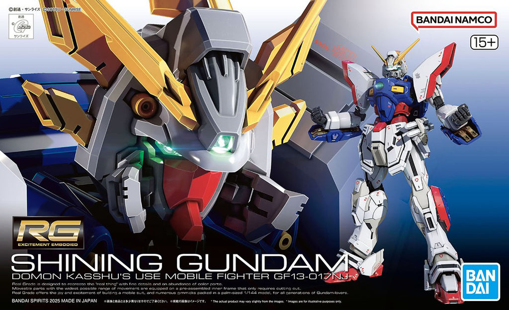 RG SHINING GUNDAM 1/144