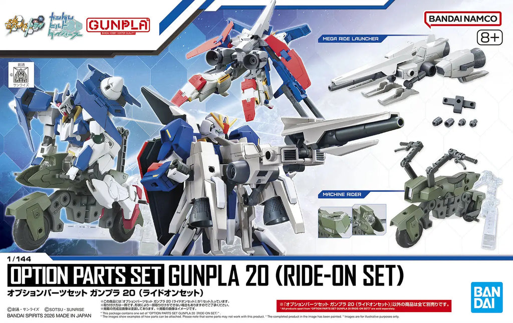 OPTION PARTS SET GUNPLA 20 (RIDE-ON SET)