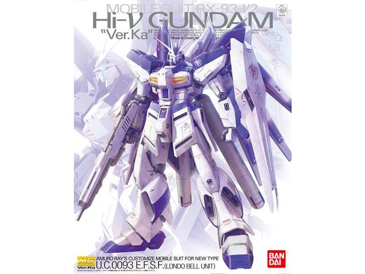 定番 1/100 Ver.Ka Gundam Nu Hi Rx-93-V2 MG – Gundam Toronto ロボット