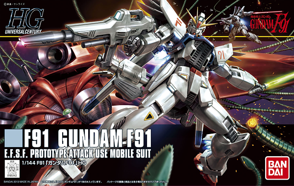 HGUC #167 Gundam F91 1/144