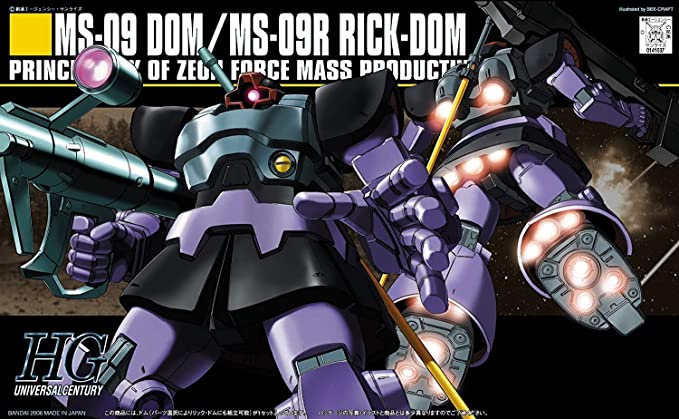 HGUC  #059 Dom/Rickdom