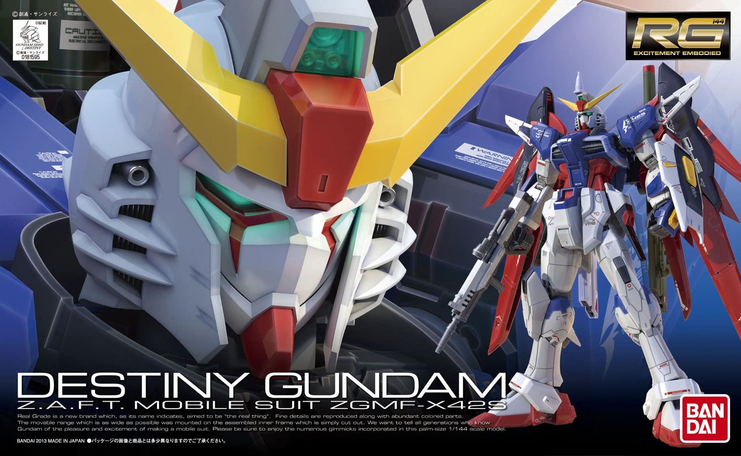 RG #11 Destiny Gundam 1/144 – Toronto Gundam