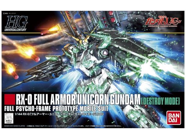 HGUC #178 Full Armor Unicorn Gundam (Destroy Mode) 1/144