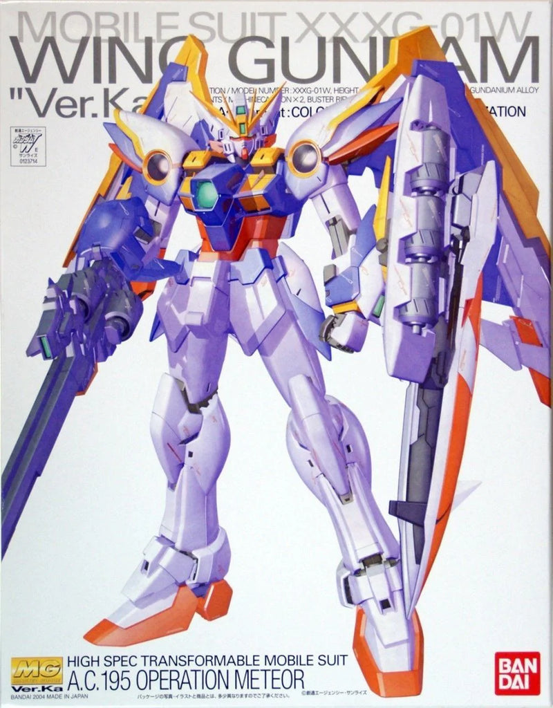 MG XXXG-01W Wing Gundam Ver. Ka 1/100