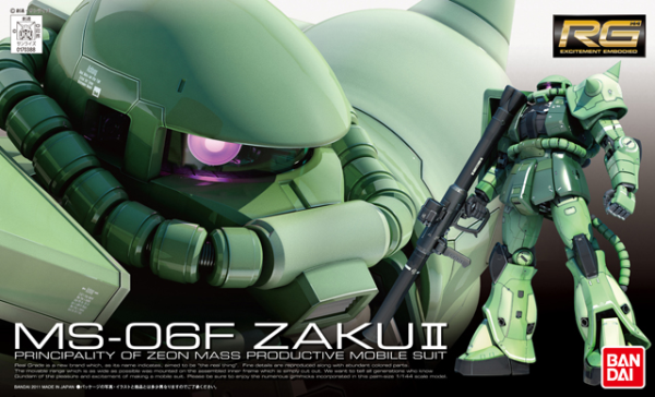 RG #04 MS-06F Zaku II 1/144