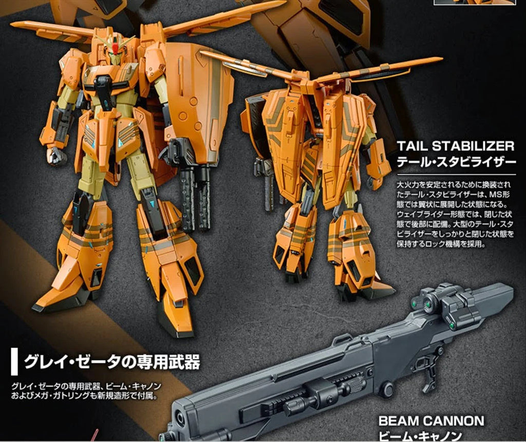 P-Bandai MG Zeta Gundam III B Type Gray Zeta 1/100 – Toronto