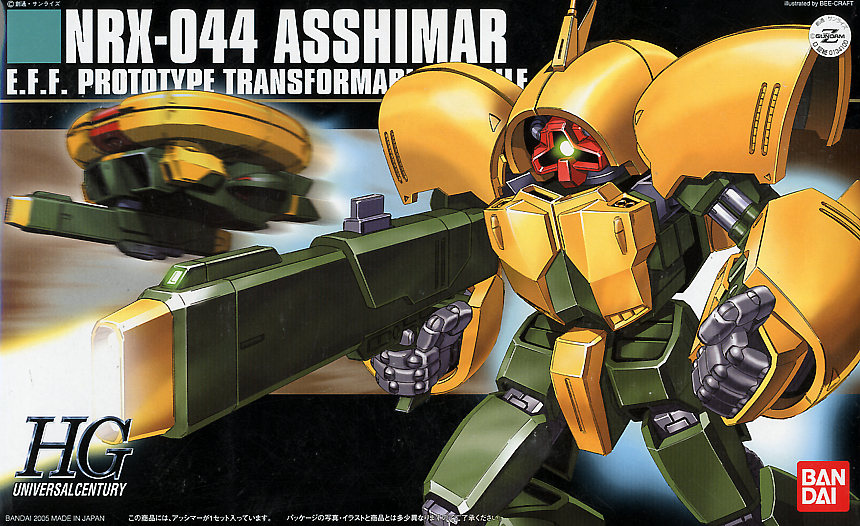 HGUC #54 NRX-044 Asshimer 1/144 – Toronto Gundam