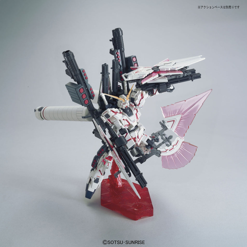 HGUC #199 Full Armor Unicorn Gundam (Destroy Mode/Red Color