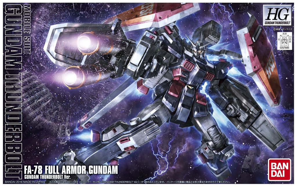 HGTB Full Armor Gundam (Gundam Thunderbolt Anime Color Ver) 1/144