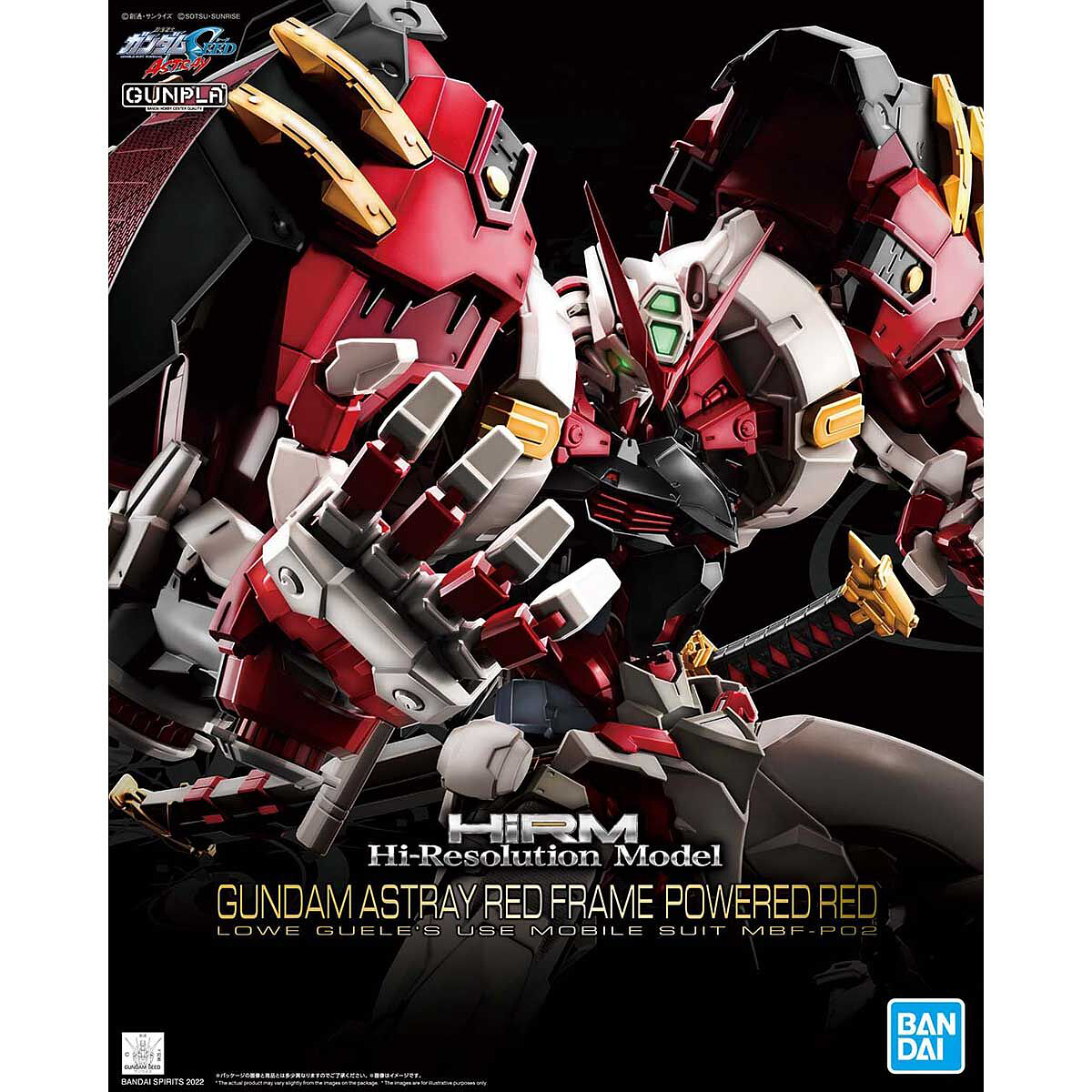 ちくちく　HiRM GUNDAM ASTRAY RED FRAME HiRM GUNDAM ASTRAY RED FRAME POWERED RED 1/100 – Toronto Gundam