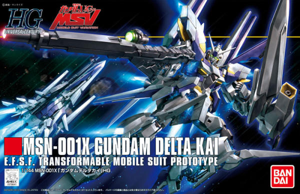 HGUC #148 Gundam Delta Kai 1/144