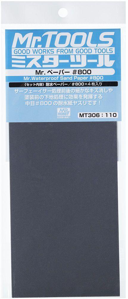 Mr. Waterproof Sandpaper #800 MT306