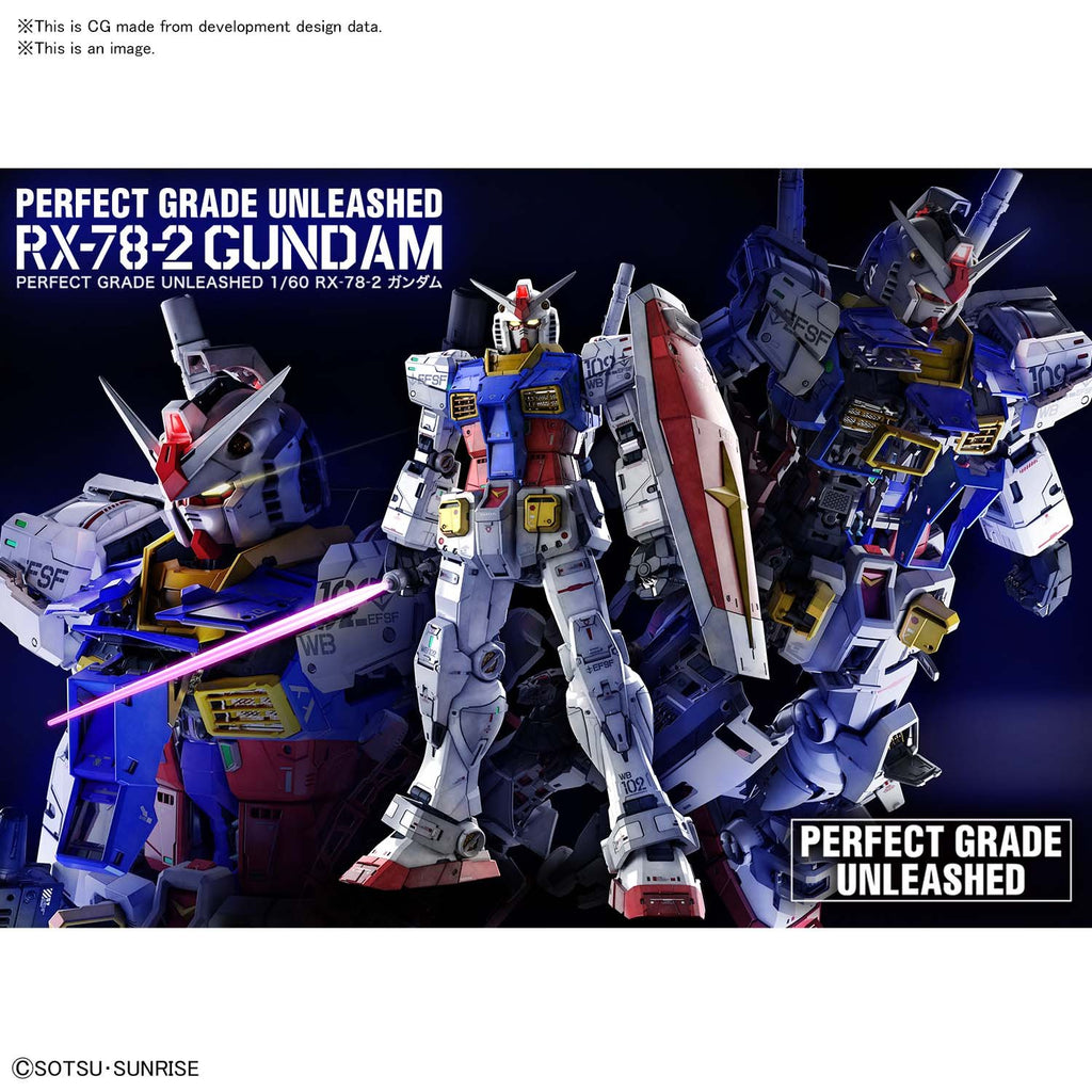 古着人気アイテム ☆PG UNLEASHED 1/60 RX-78-2 ガンダム（PG GUNDAM） 未組立 プラモデル