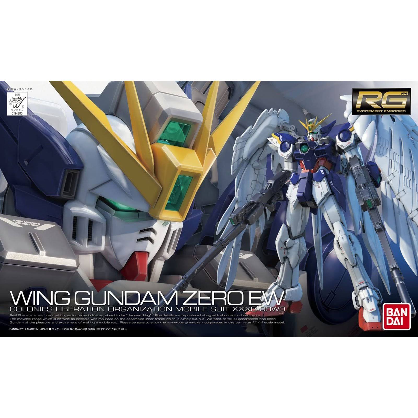 GUNDAM EPYON EW & WING GUNDAM ZERO EWセット RG #17 XXXG-00W0 Wing Gundam Zero EW 1/144 – Toronto Gundam